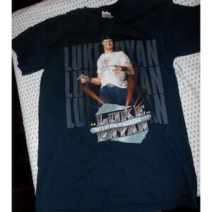 LUKE BRYAN Shirt Mens  MY KIND OF NIGHT TOUR 2014 Concert Graphic Tee